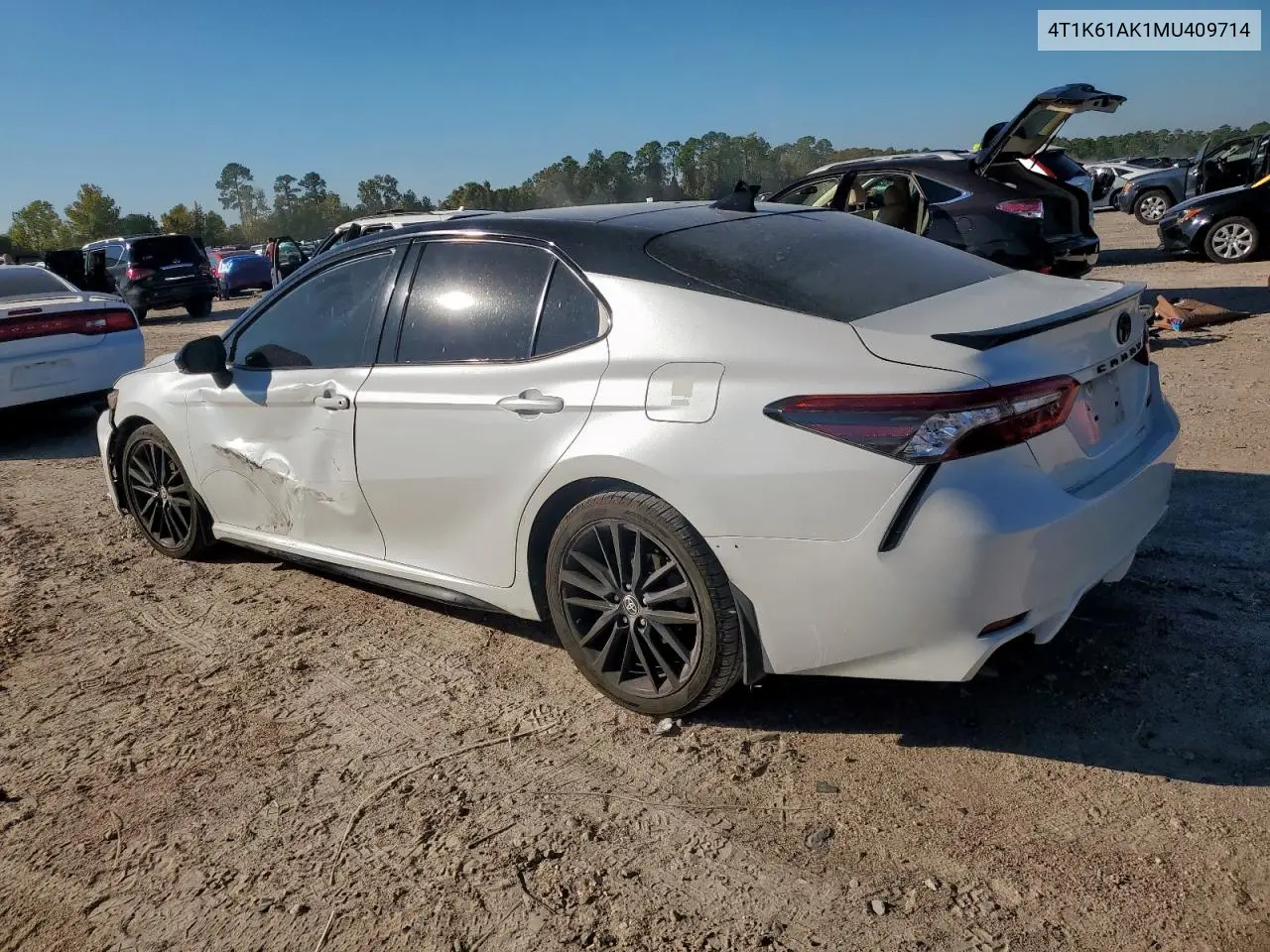 4T1K61AK1MU409714 2021 Toyota Camry Xse