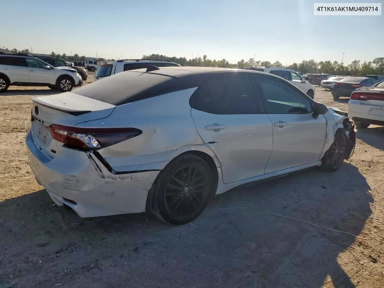 4T1K61AK1MU409714 2021 Toyota Camry Xse