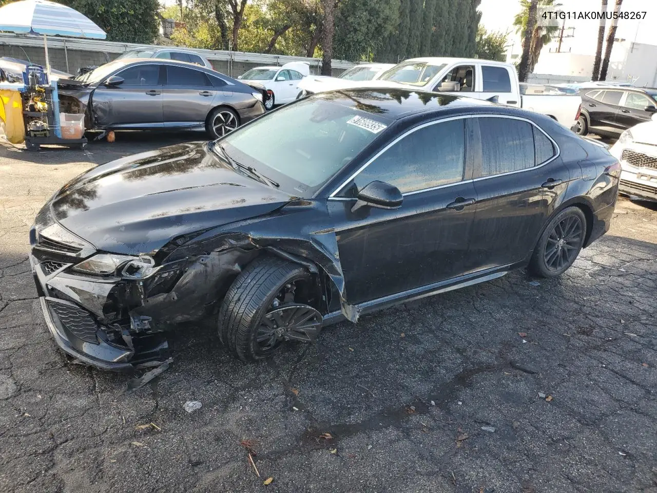 4T1G11AK0MU548267 2021 Toyota Camry Se