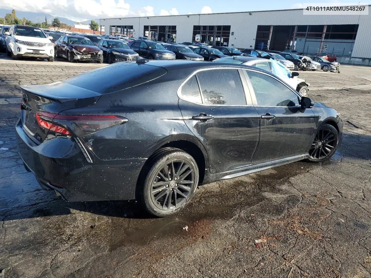 4T1G11AK0MU548267 2021 Toyota Camry Se