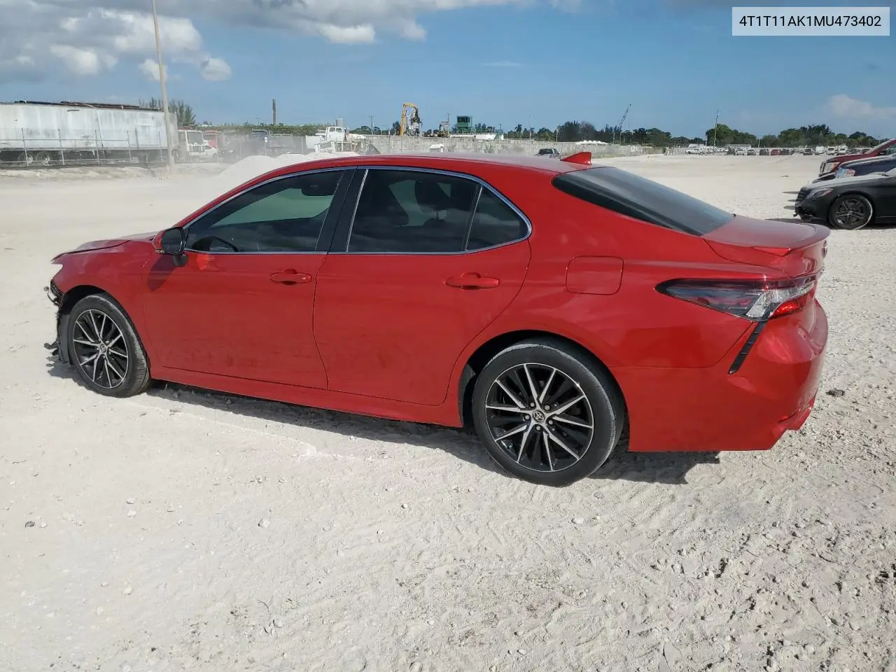4T1T11AK1MU473402 2021 Toyota Camry Se