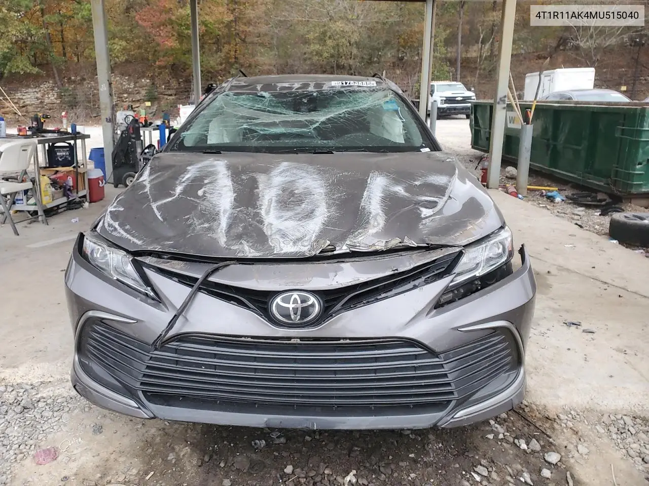 4T1R11AK4MU515040 2021 Toyota Camry Le