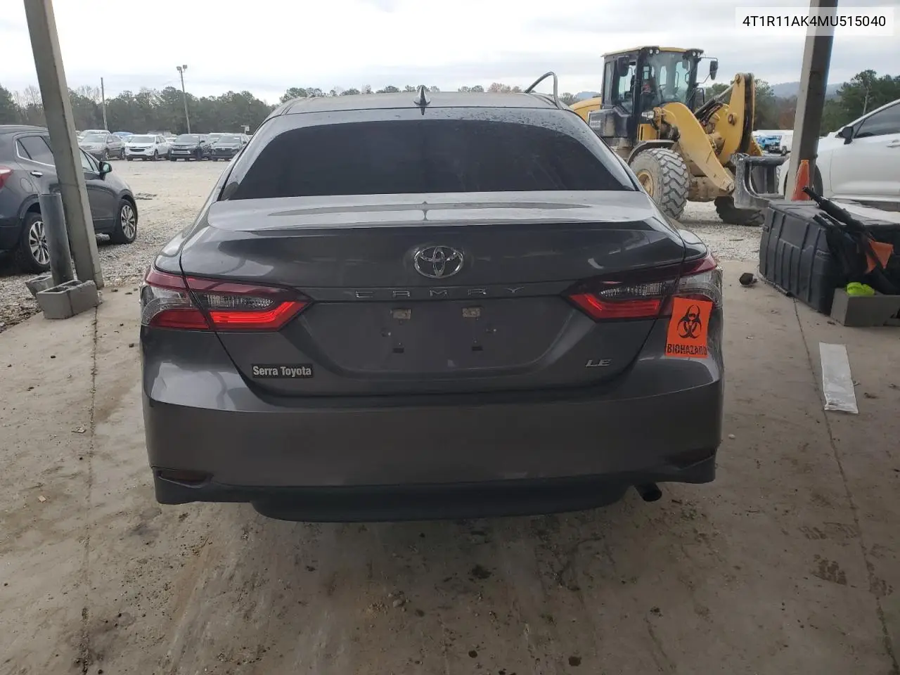 4T1R11AK4MU515040 2021 Toyota Camry Le