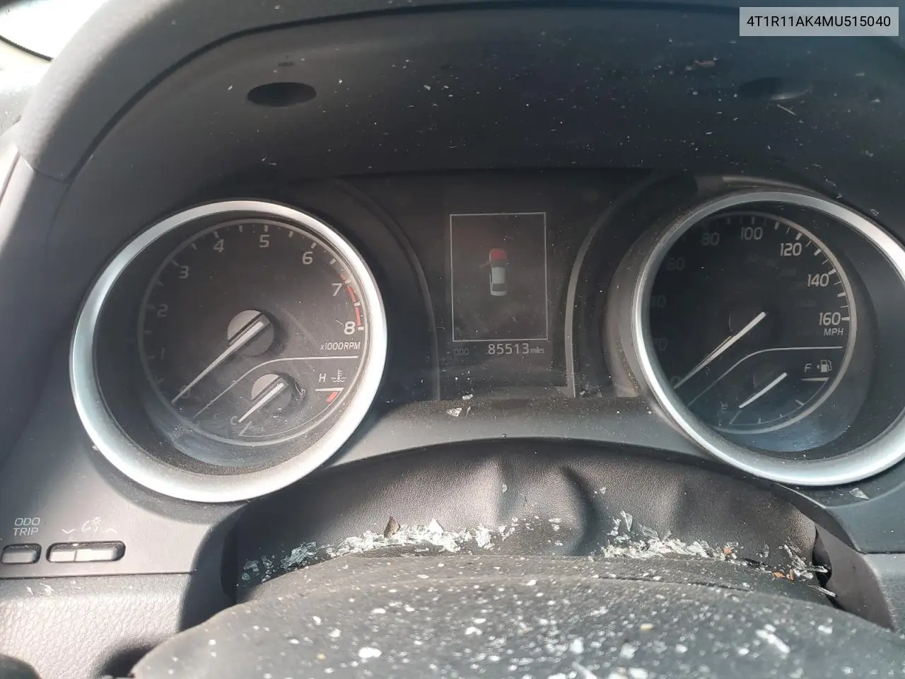 4T1R11AK4MU515040 2021 Toyota Camry Le