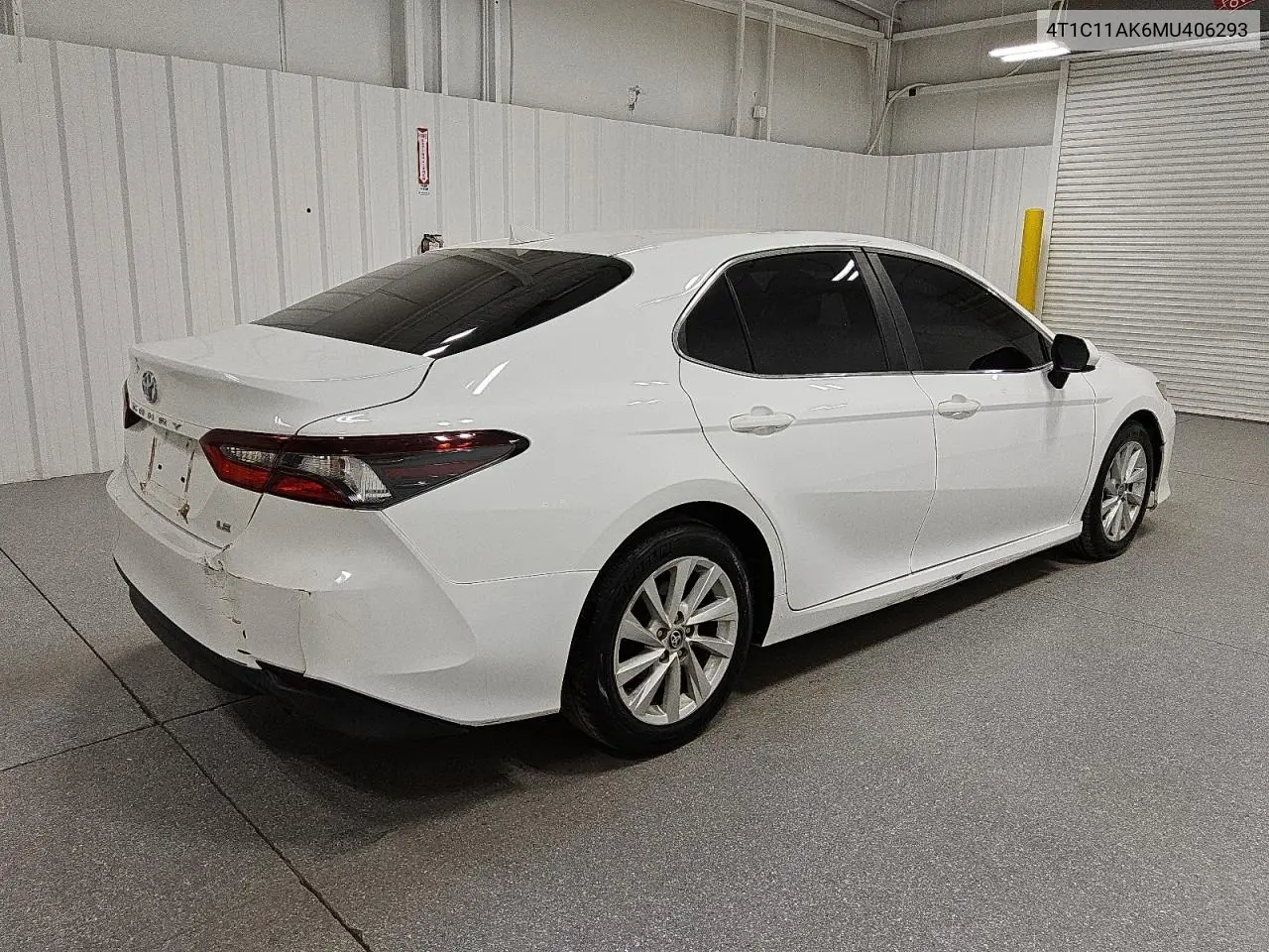4T1C11AK6MU406293 2021 Toyota Camry Le
