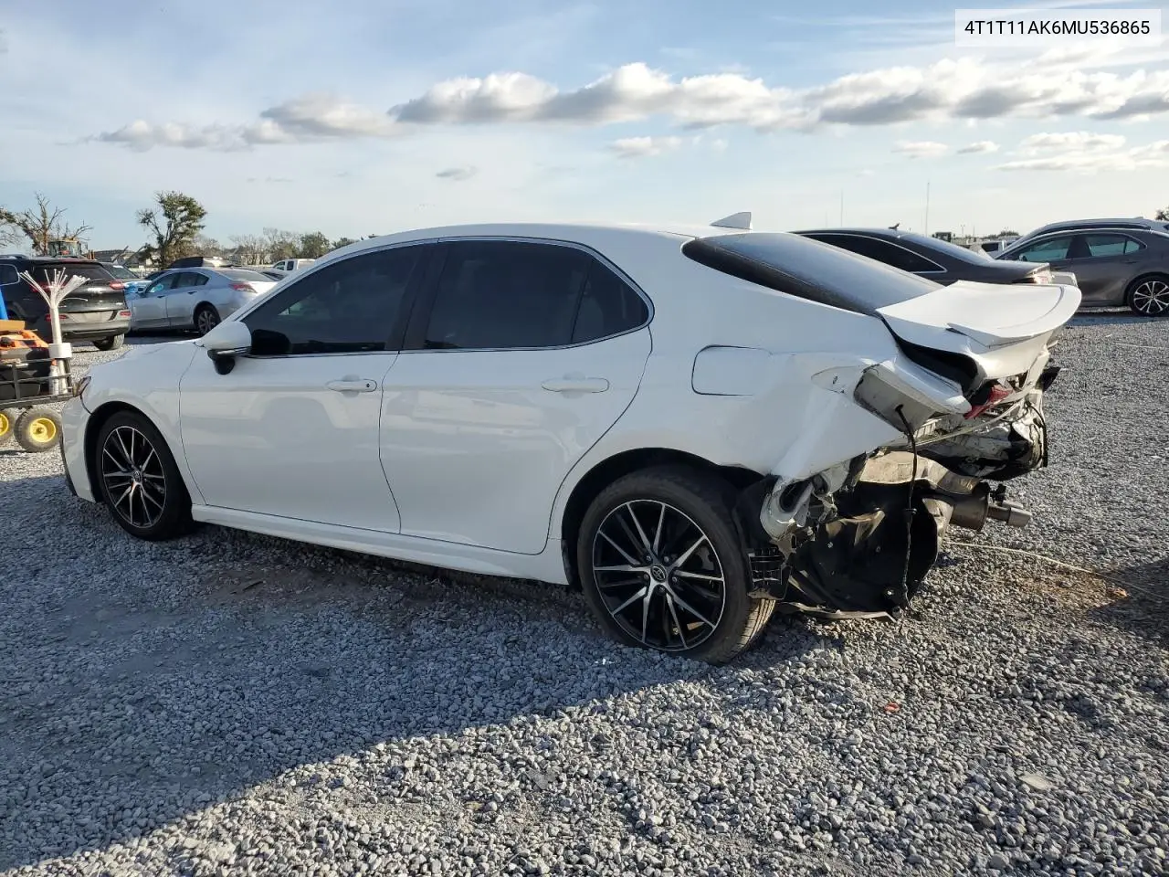4T1T11AK6MU536865 2021 Toyota Camry Se