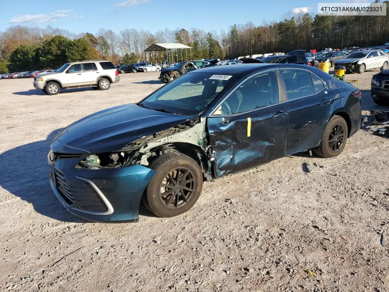 4T1C31AK6MU023321 2021 Toyota Camry Le