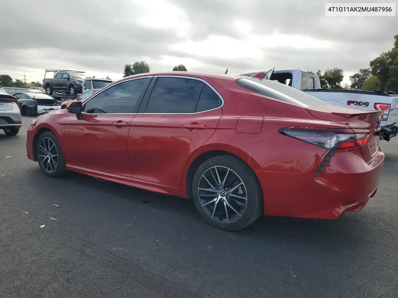 4T1G11AK2MU487956 2021 Toyota Camry Se