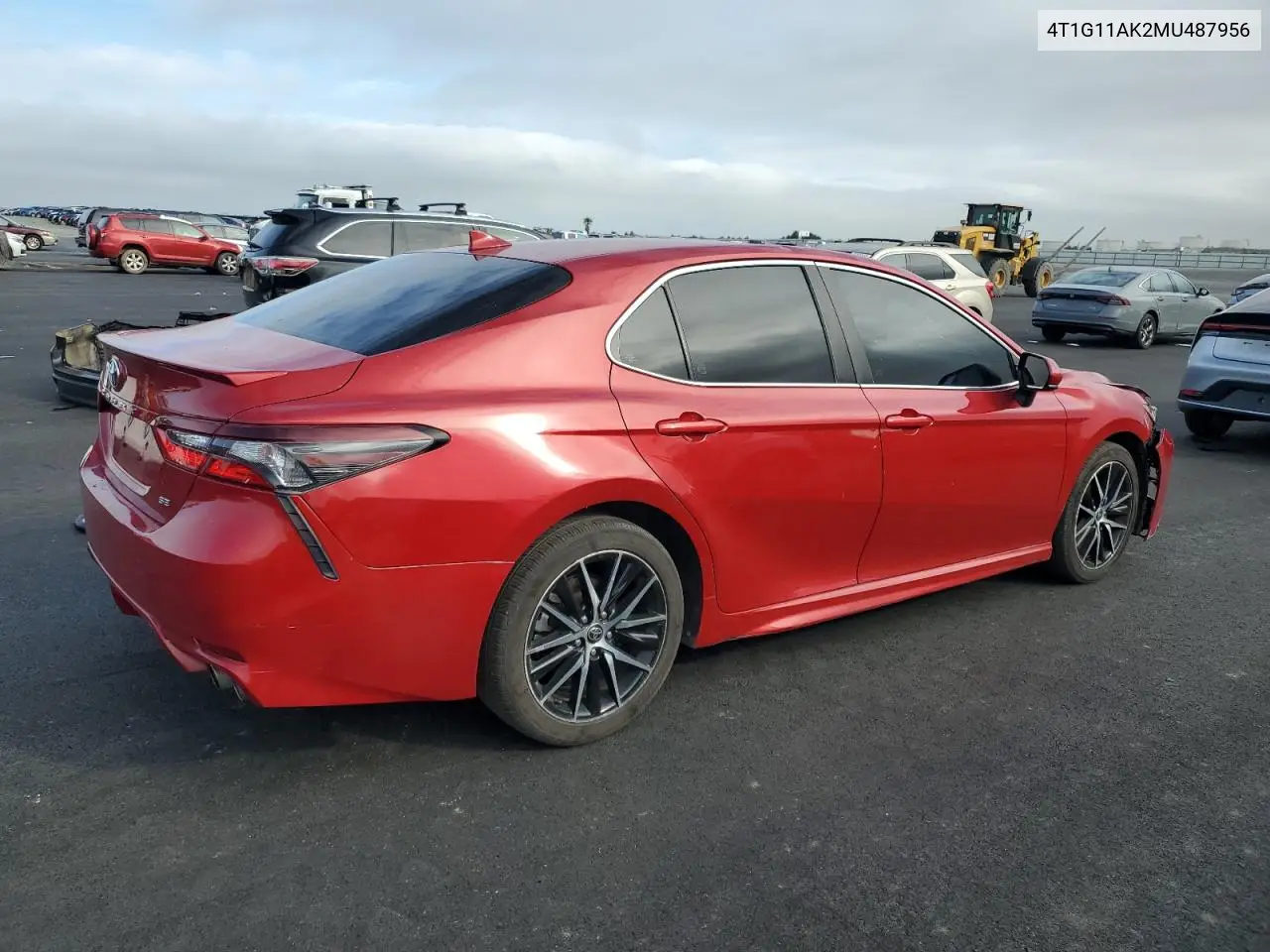 4T1G11AK2MU487956 2021 Toyota Camry Se