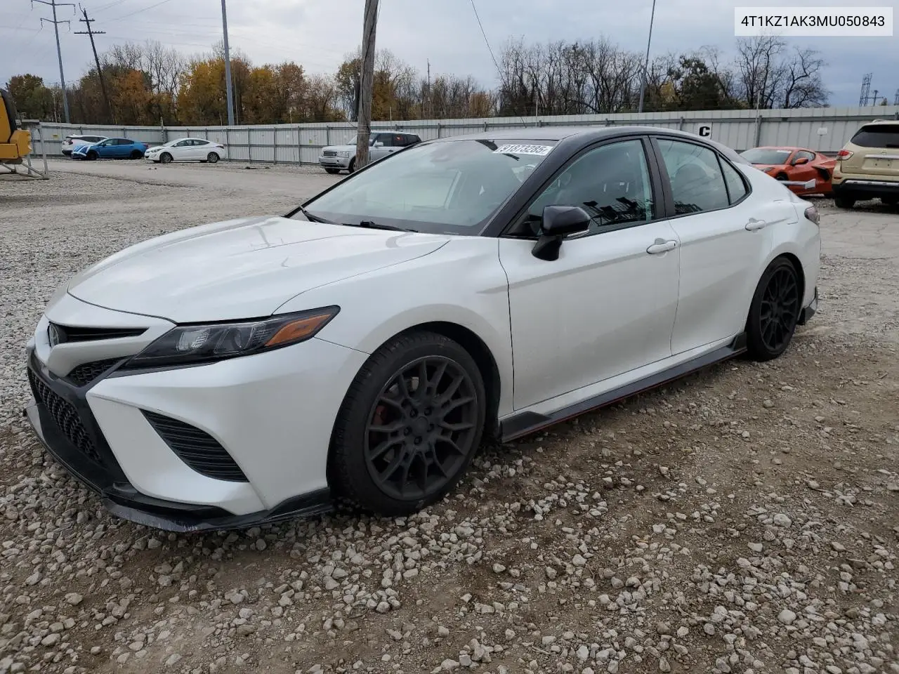 4T1KZ1AK3MU050843 2021 Toyota Camry Trd