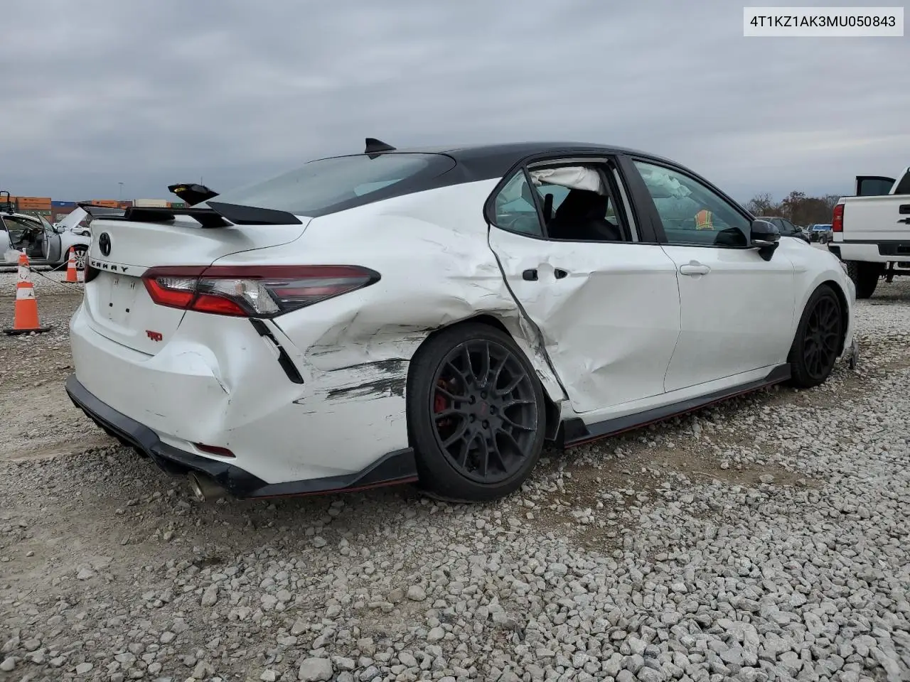 4T1KZ1AK3MU050843 2021 Toyota Camry Trd
