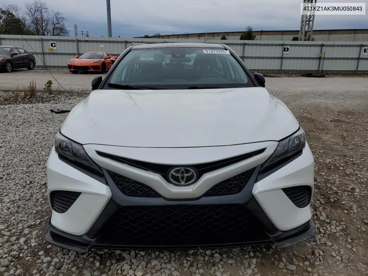 4T1KZ1AK3MU050843 2021 Toyota Camry Trd