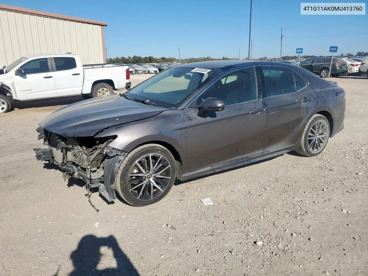 4T1G11AK0MU413760 2021 Toyota Camry Se