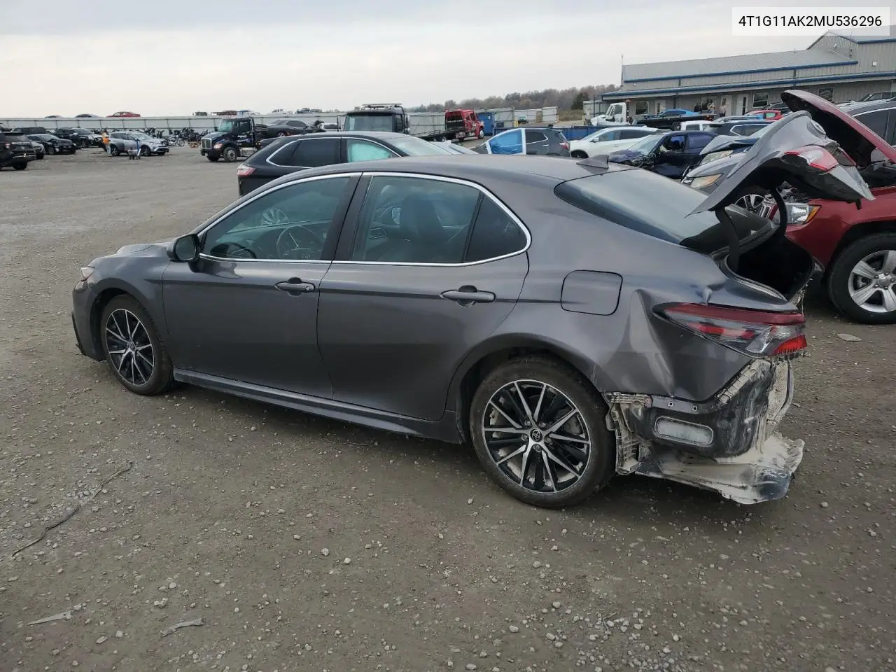 4T1G11AK2MU536296 2021 Toyota Camry Se