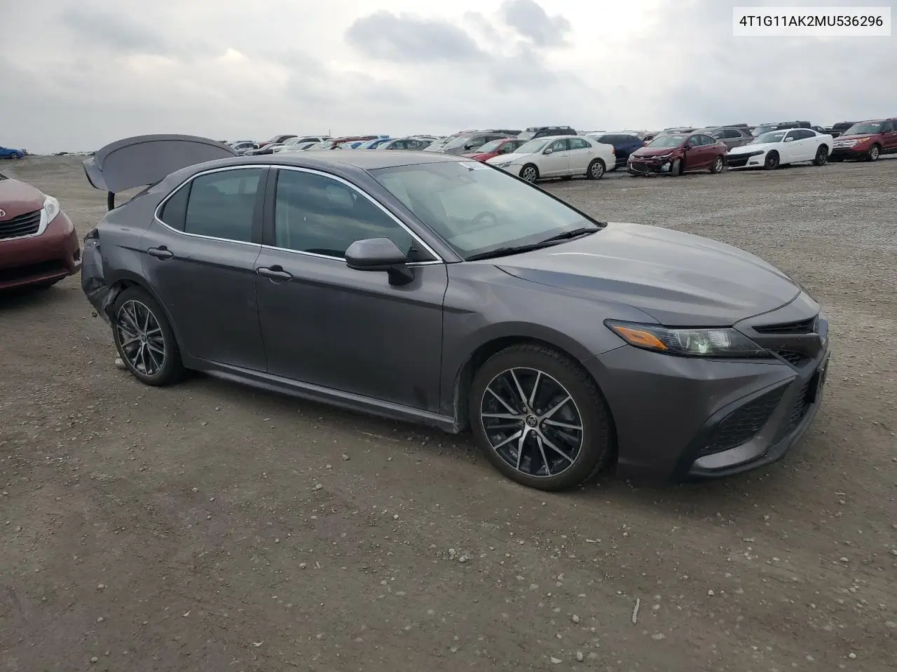 4T1G11AK2MU536296 2021 Toyota Camry Se