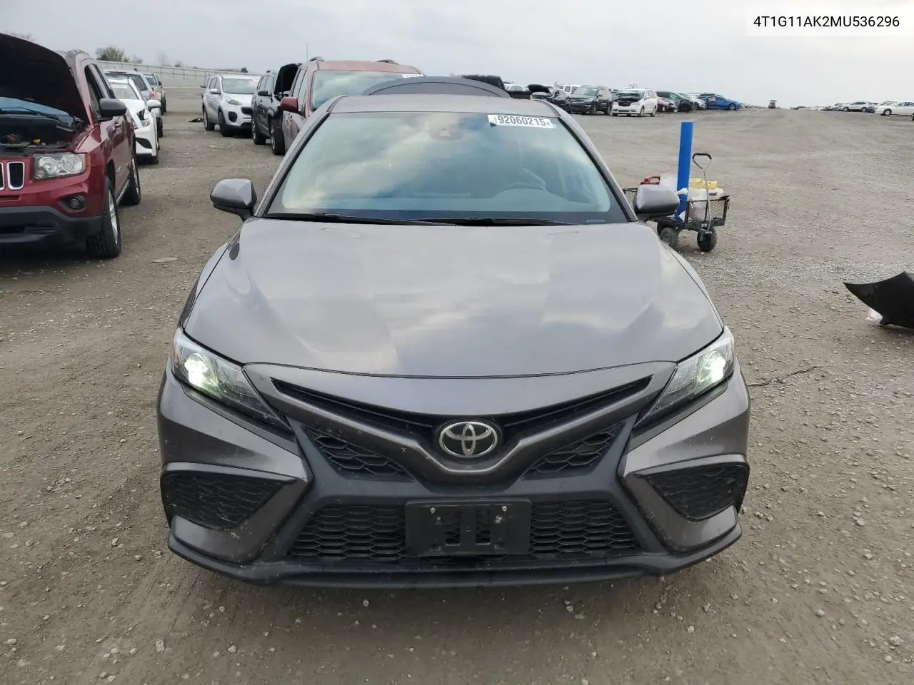 4T1G11AK2MU536296 2021 Toyota Camry Se