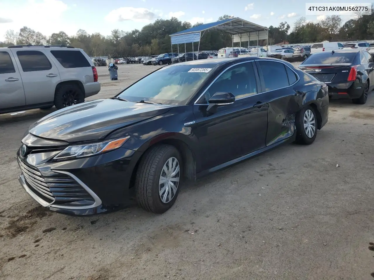 4T1C31AK0MU562775 2021 Toyota Camry Le