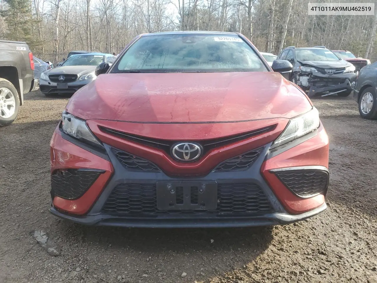 4T1G11AK9MU462519 2021 Toyota Camry Se