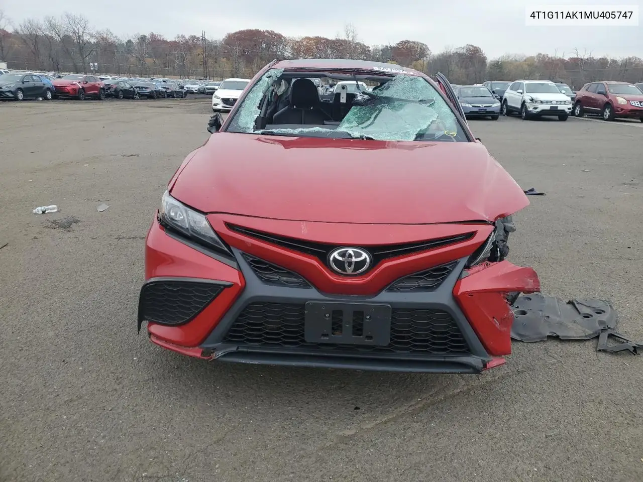 4T1G11AK1MU405747 2021 Toyota Camry Se