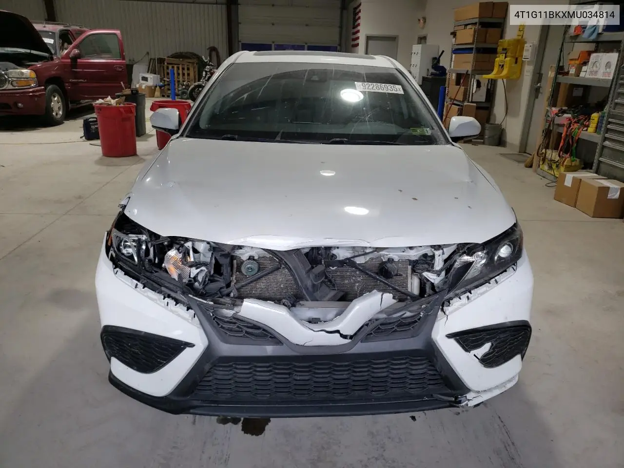 4T1G11BKXMU034814 2021 Toyota Camry Se