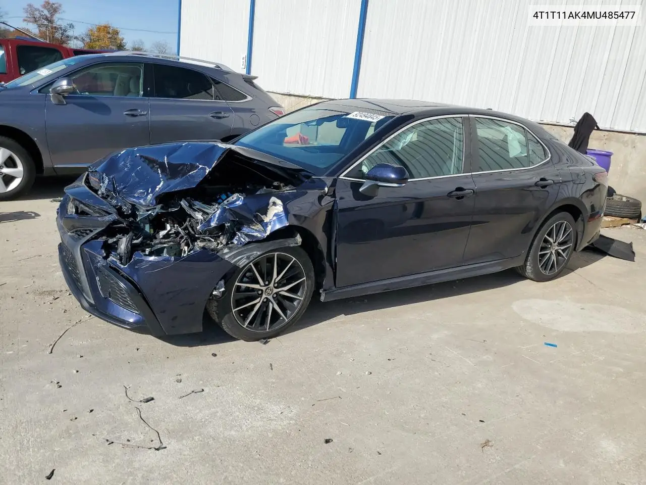 4T1T11AK4MU485477 2021 Toyota Camry Se
