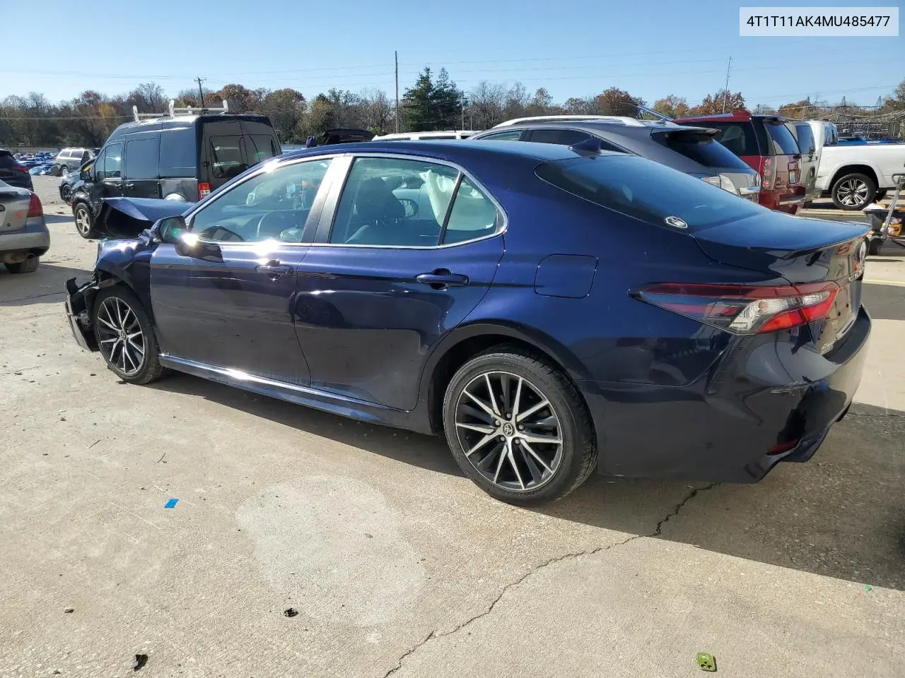 4T1T11AK4MU485477 2021 Toyota Camry Se