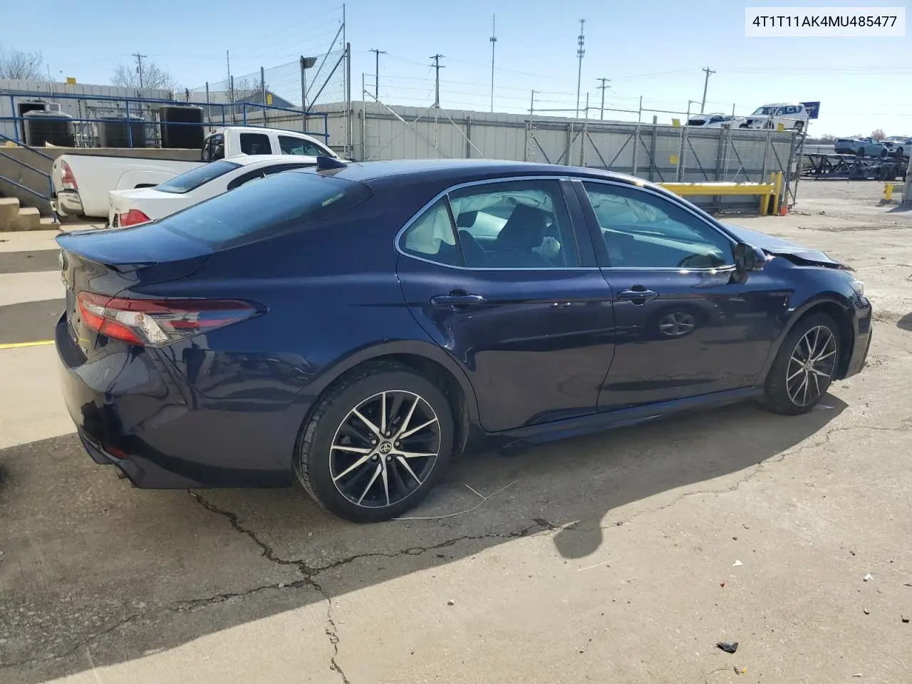 4T1T11AK4MU485477 2021 Toyota Camry Se