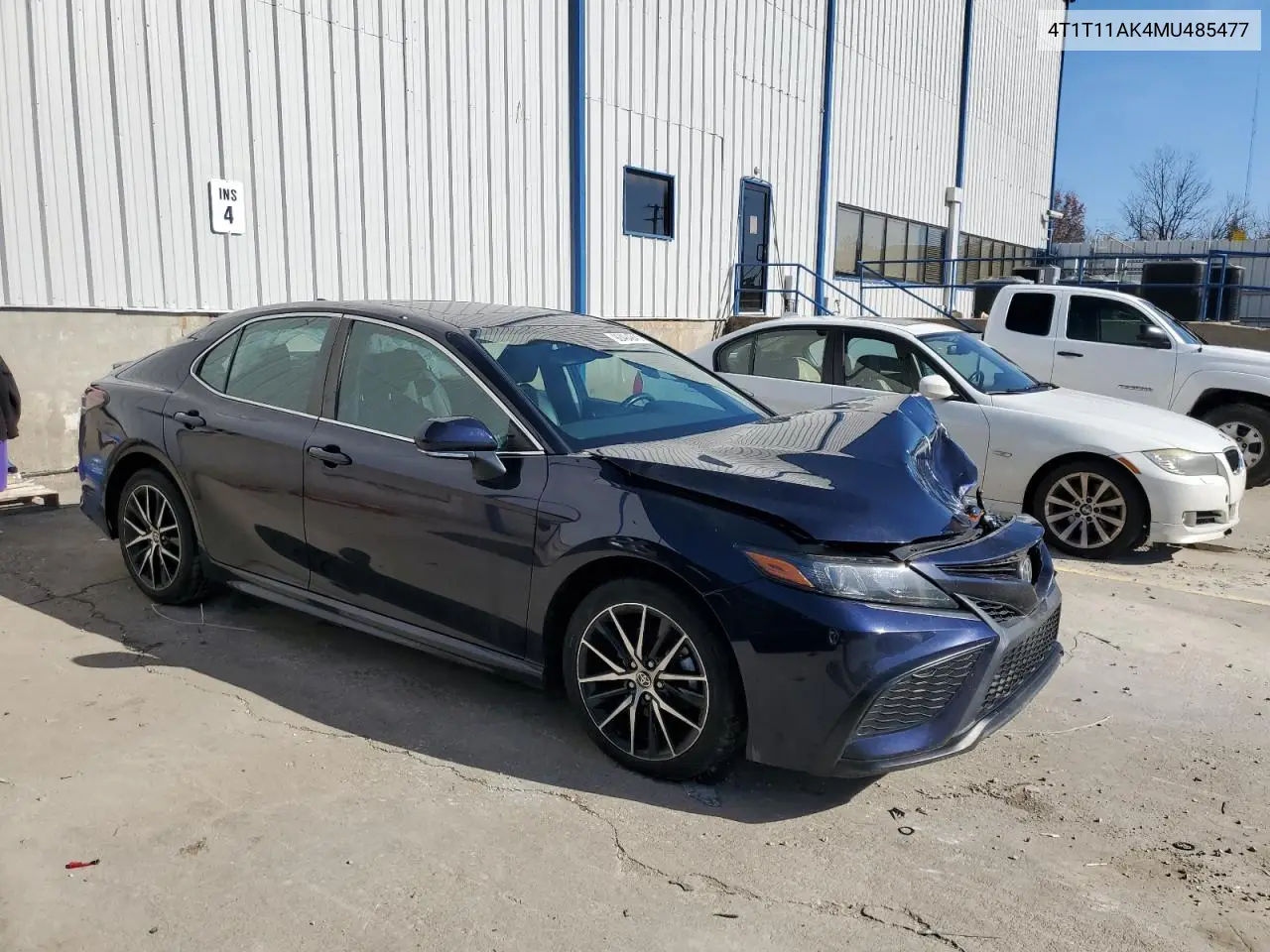 4T1T11AK4MU485477 2021 Toyota Camry Se