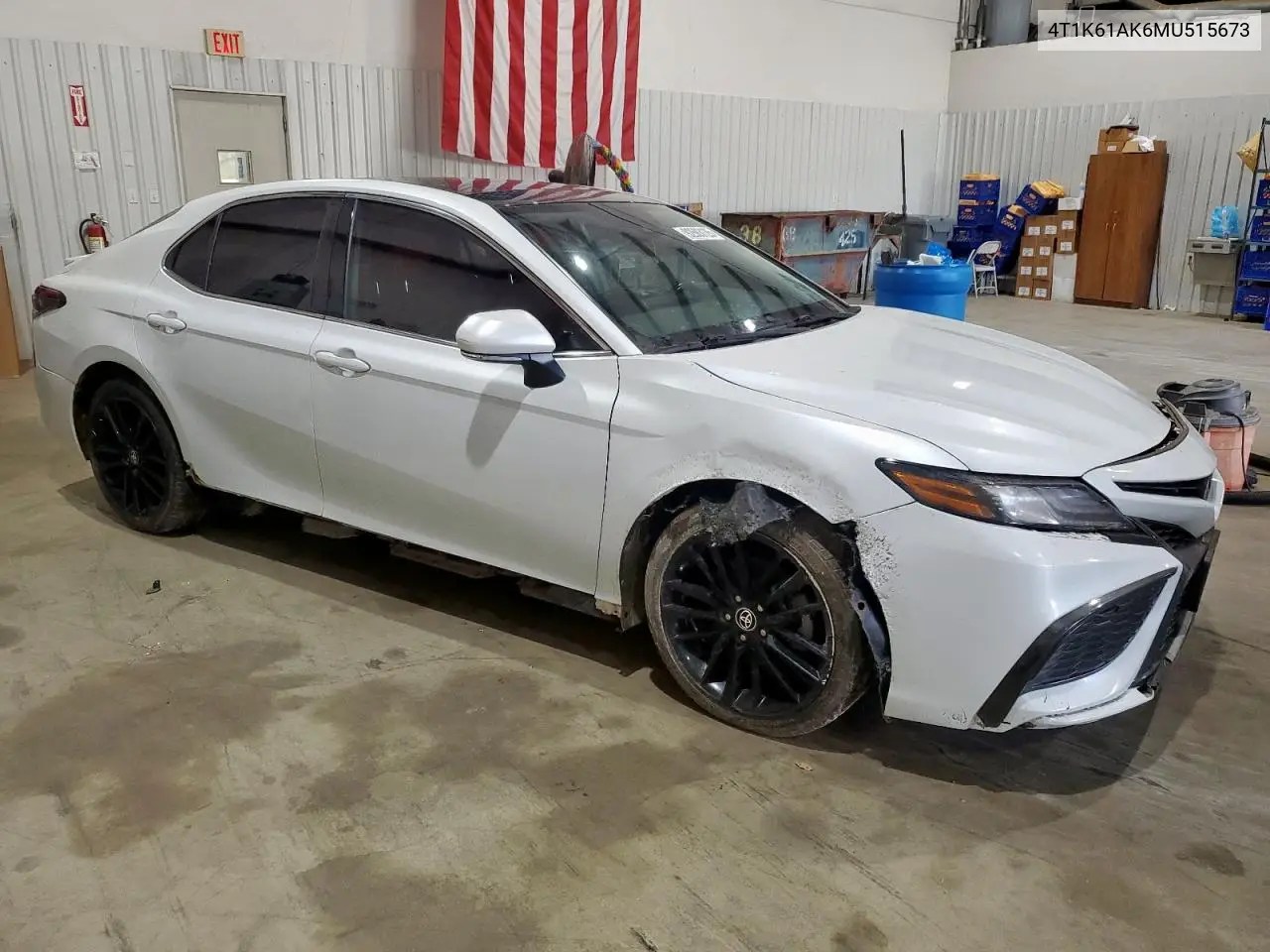 4T1K61AK6MU515673 2021 Toyota Camry Xse