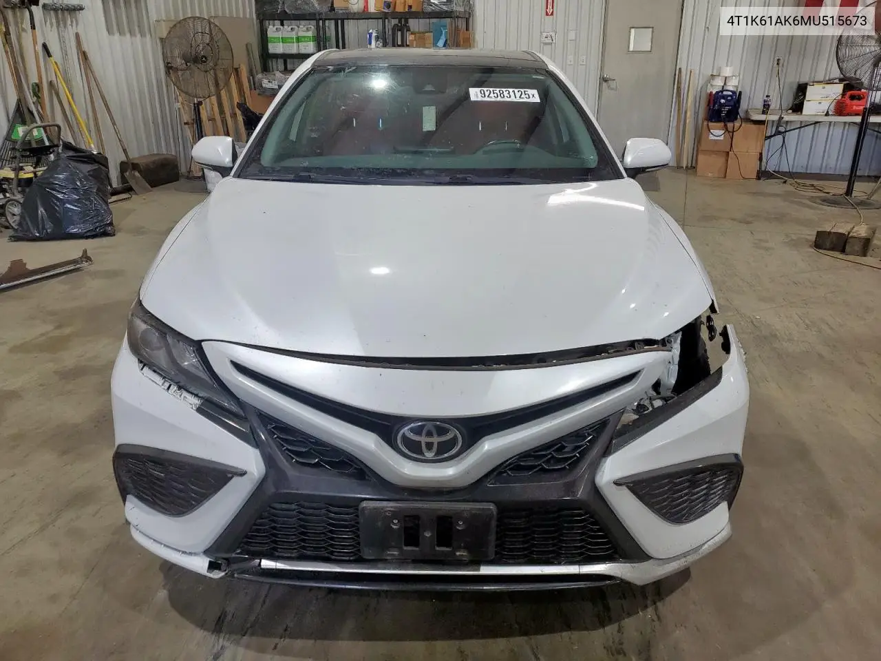 4T1K61AK6MU515673 2021 Toyota Camry Xse
