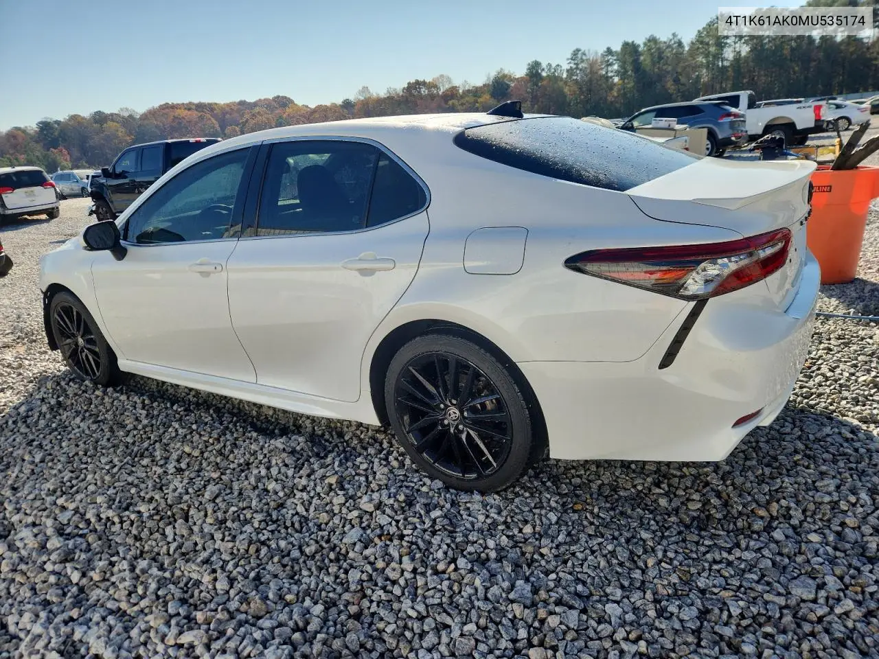 4T1K61AK0MU535174 2021 Toyota Camry Xse