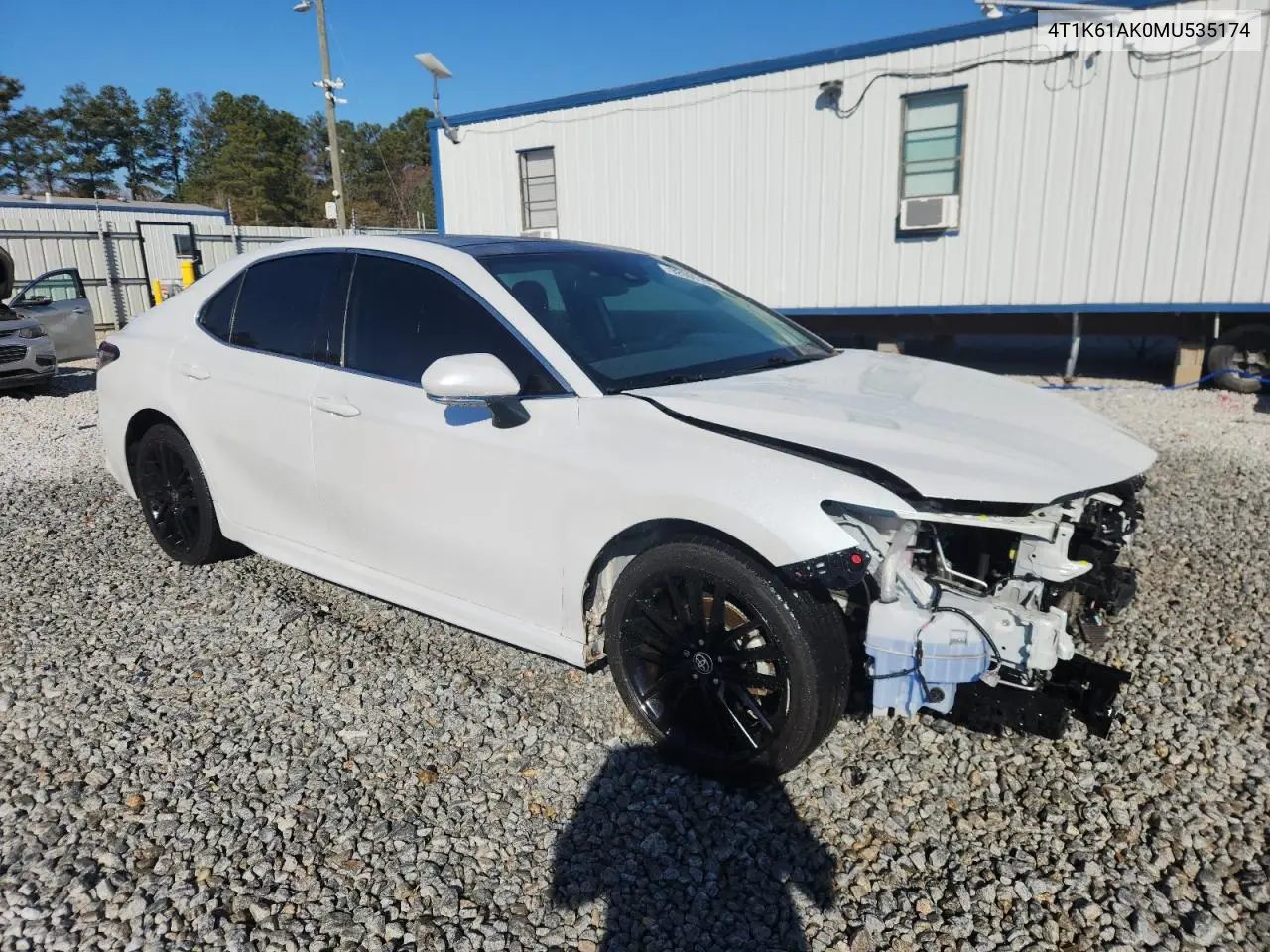 4T1K61AK0MU535174 2021 Toyota Camry Xse