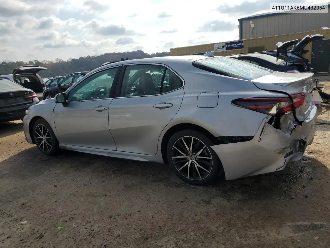 4T1G11AK6MU432054 2021 Toyota Camry Se
