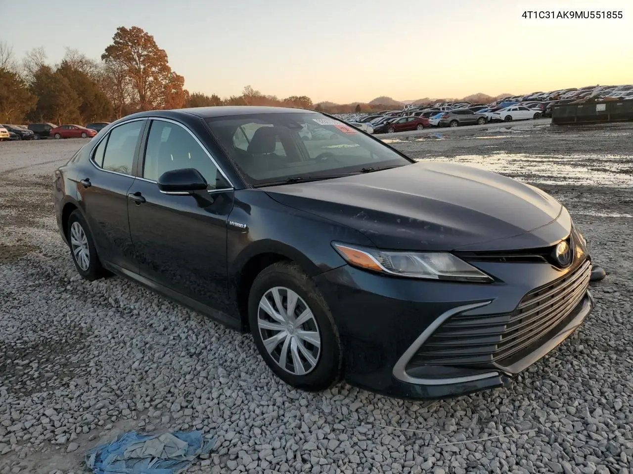 4T1C31AK9MU551855 2021 Toyota Camry Le