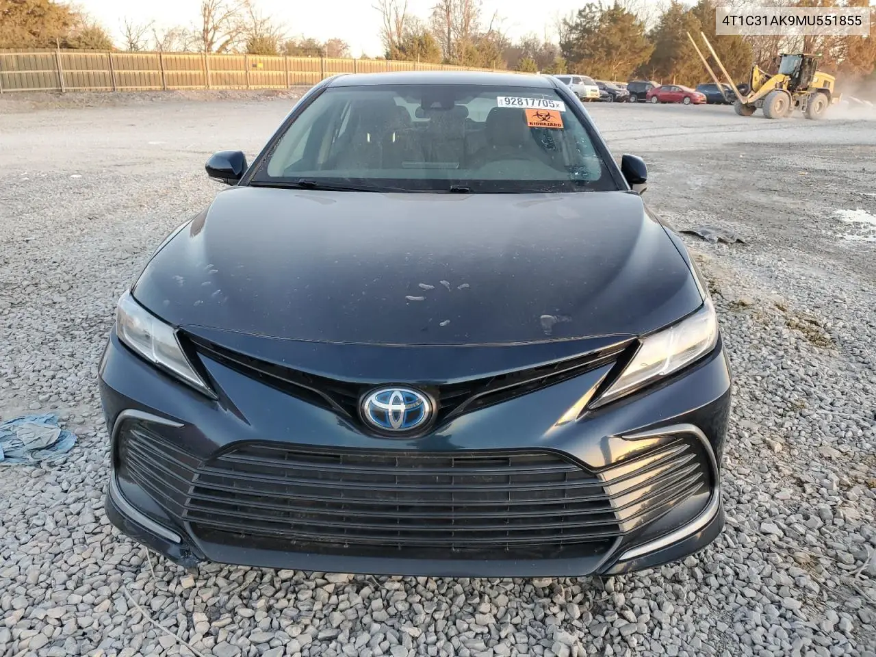4T1C31AK9MU551855 2021 Toyota Camry Le