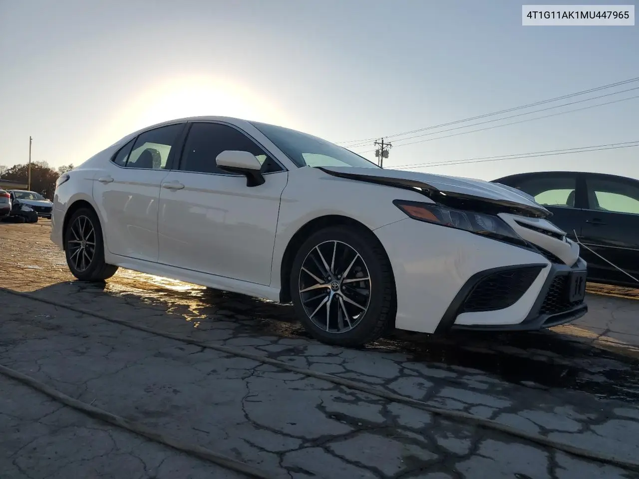4T1G11AK1MU447965 2021 Toyota Camry Se