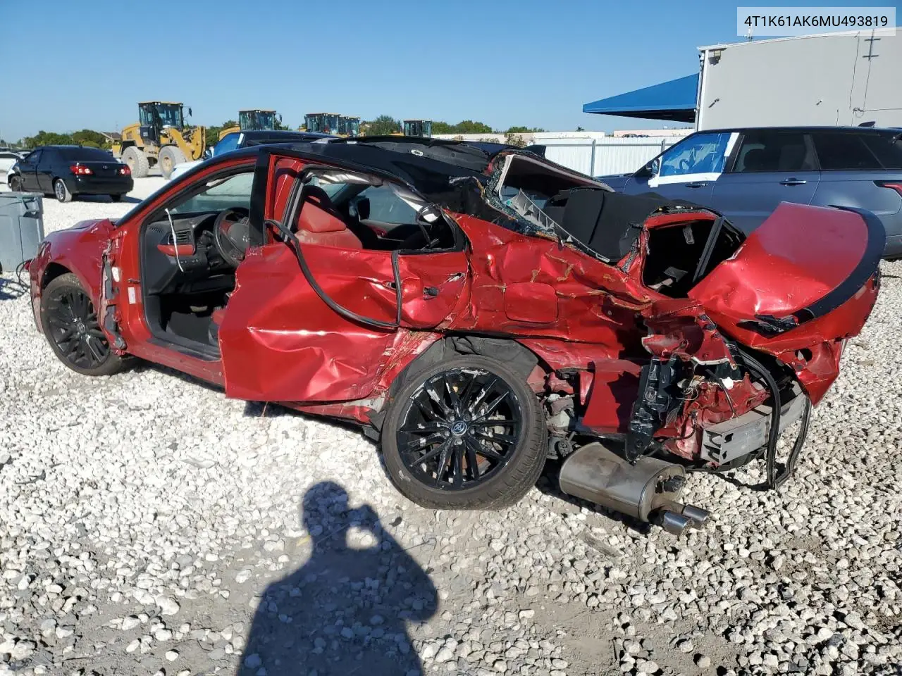 4T1K61AK6MU493819 2021 Toyota Camry Xse