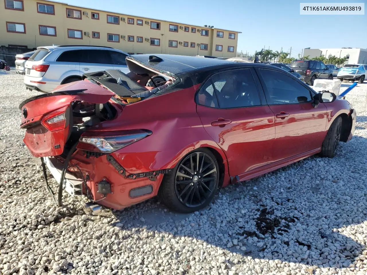 4T1K61AK6MU493819 2021 Toyota Camry Xse