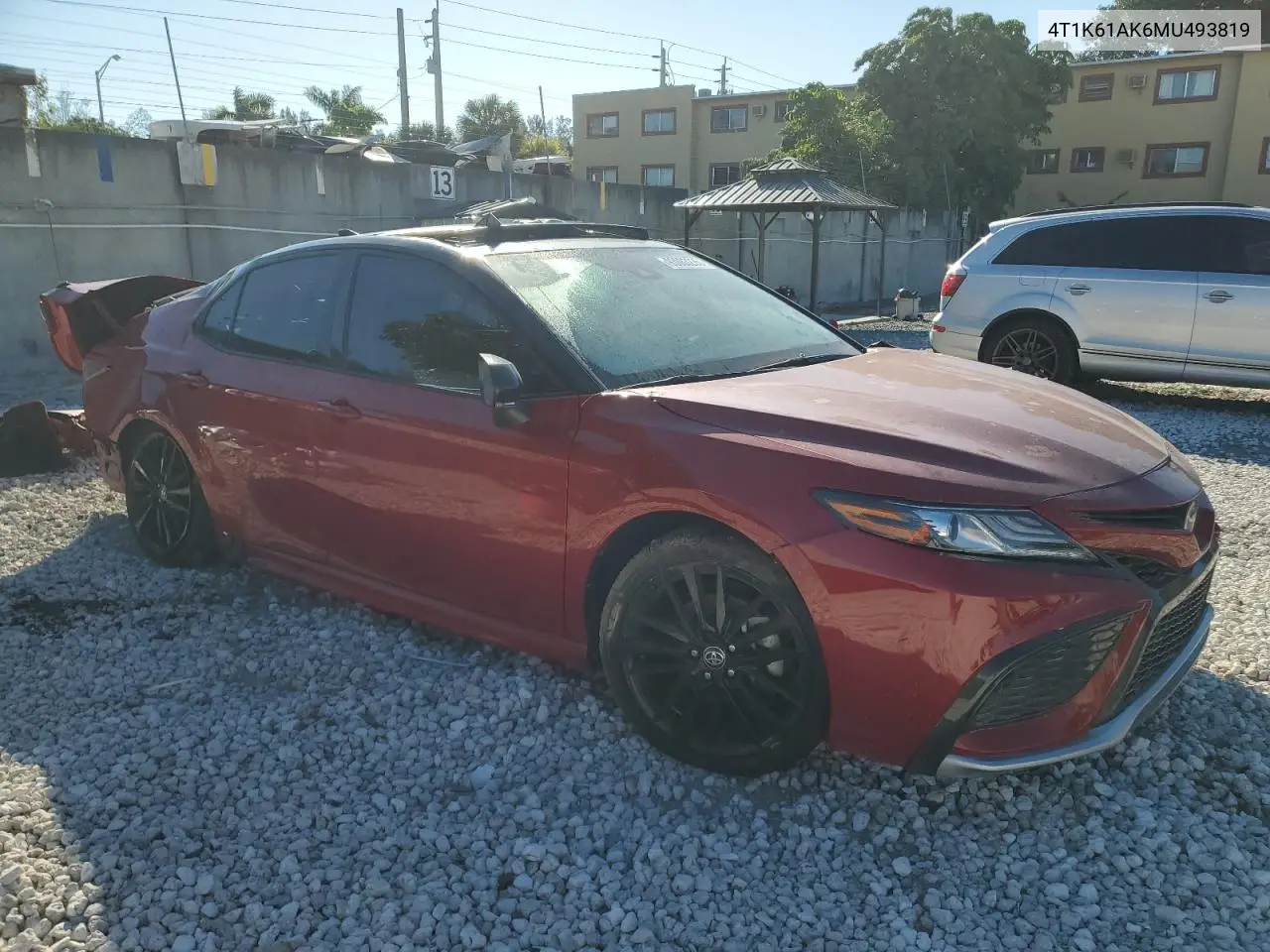4T1K61AK6MU493819 2021 Toyota Camry Xse