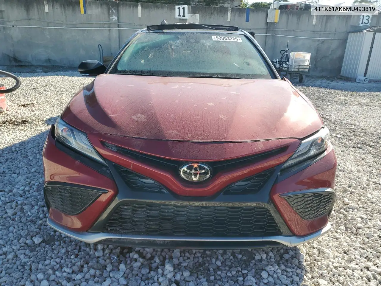 4T1K61AK6MU493819 2021 Toyota Camry Xse