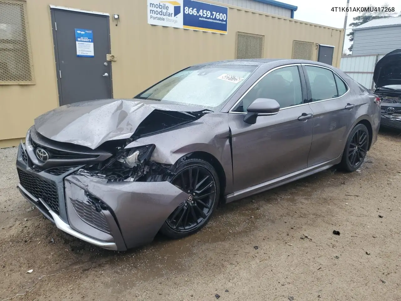 4T1K61AK0MU417268 2021 Toyota Camry Xse