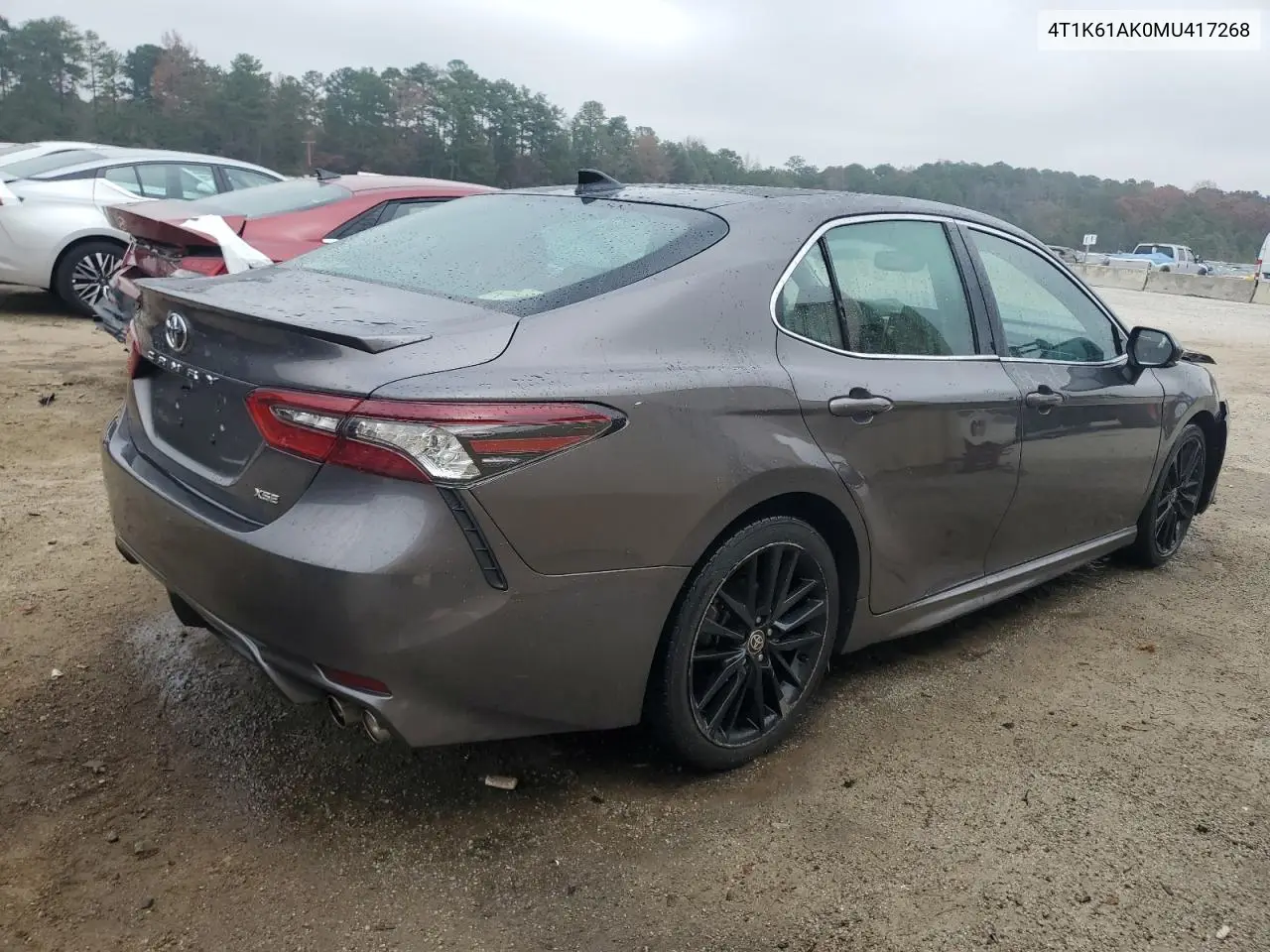 4T1K61AK0MU417268 2021 Toyota Camry Xse