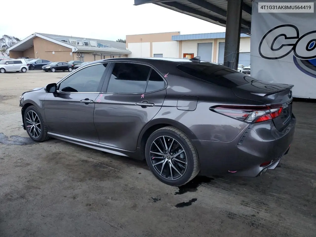 4T1G31AK8MU564419 2021 Toyota Camry Se