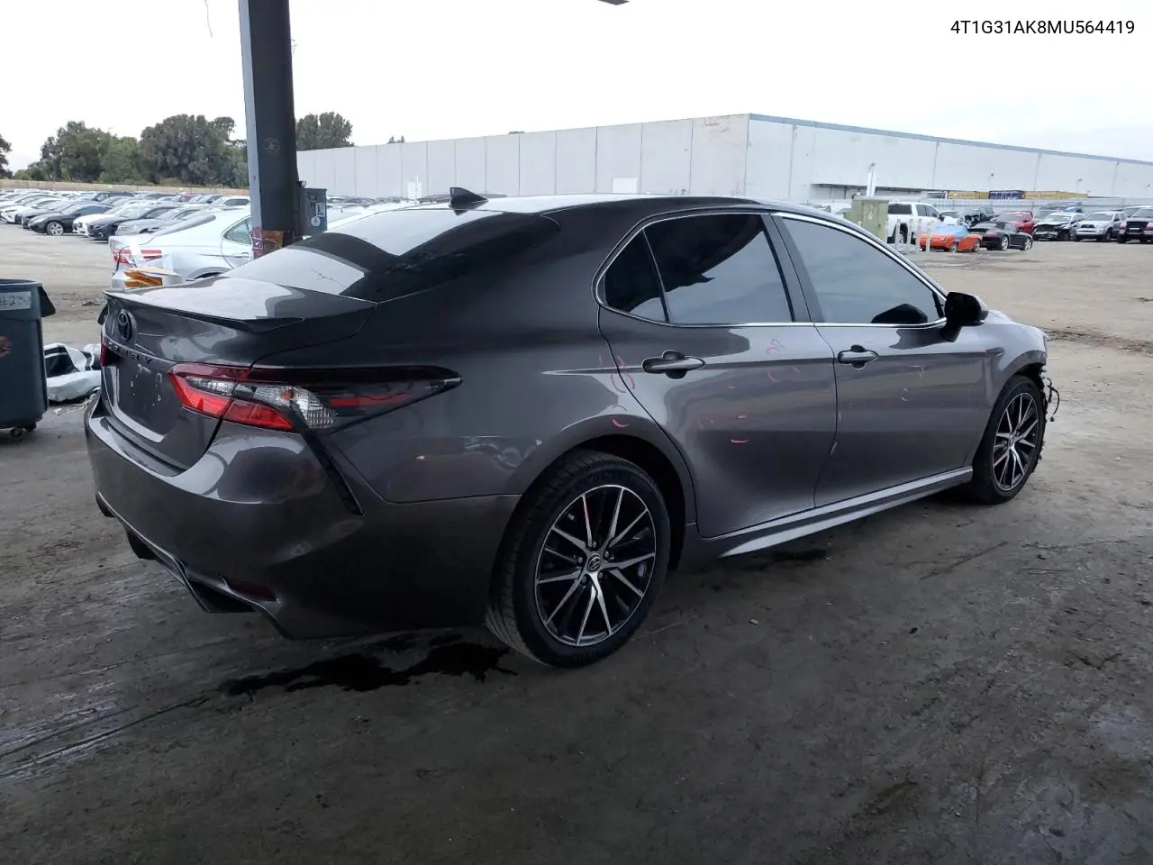 4T1G31AK8MU564419 2021 Toyota Camry Se