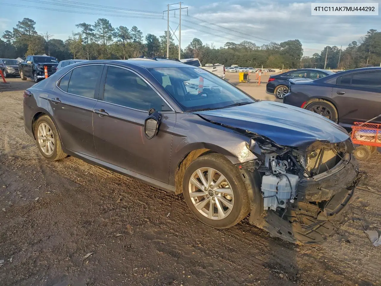 4T1C11AK7MU444292 2021 Toyota Camry Le