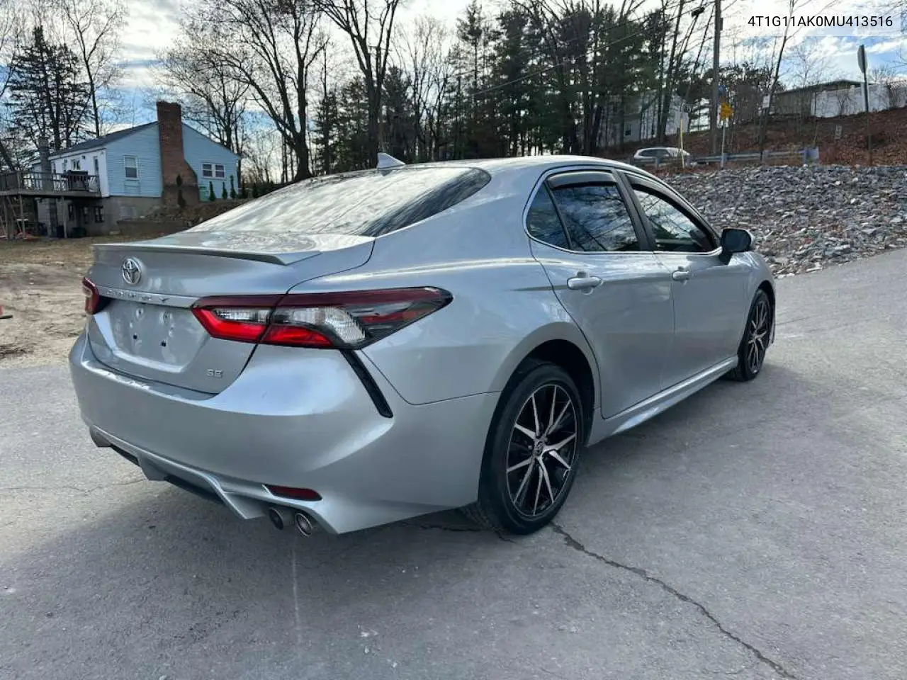 4T1G11AK0MU413516 2021 Toyota Camry Se