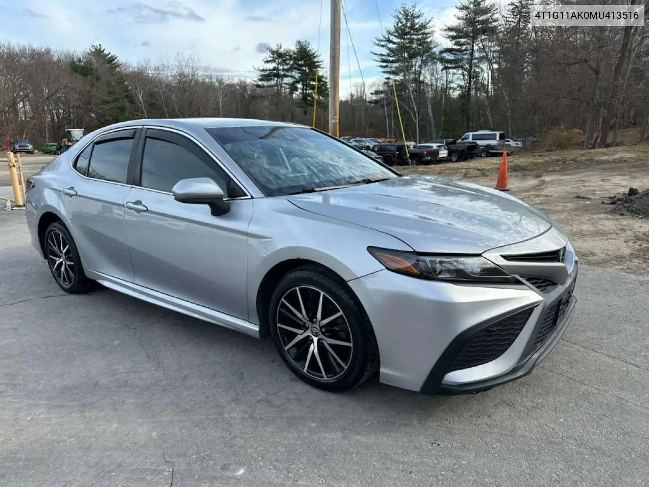 4T1G11AK0MU413516 2021 Toyota Camry Se
