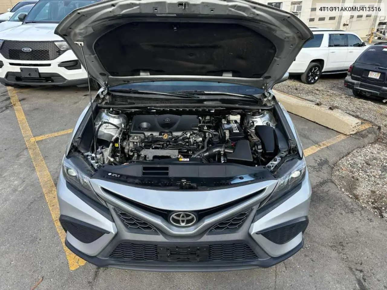 4T1G11AK0MU413516 2021 Toyota Camry Se