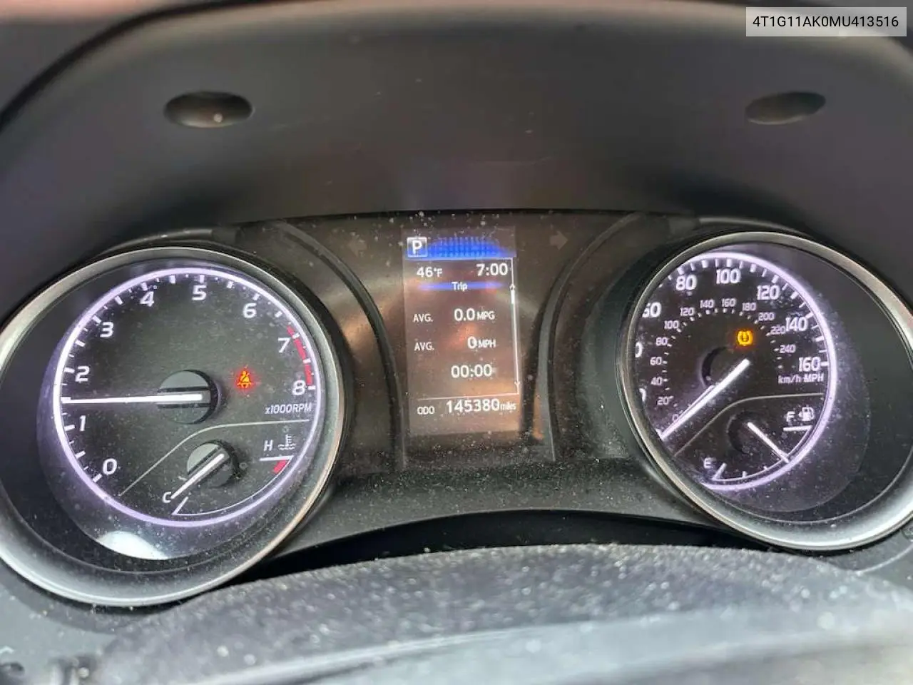 4T1G11AK0MU413516 2021 Toyota Camry Se
