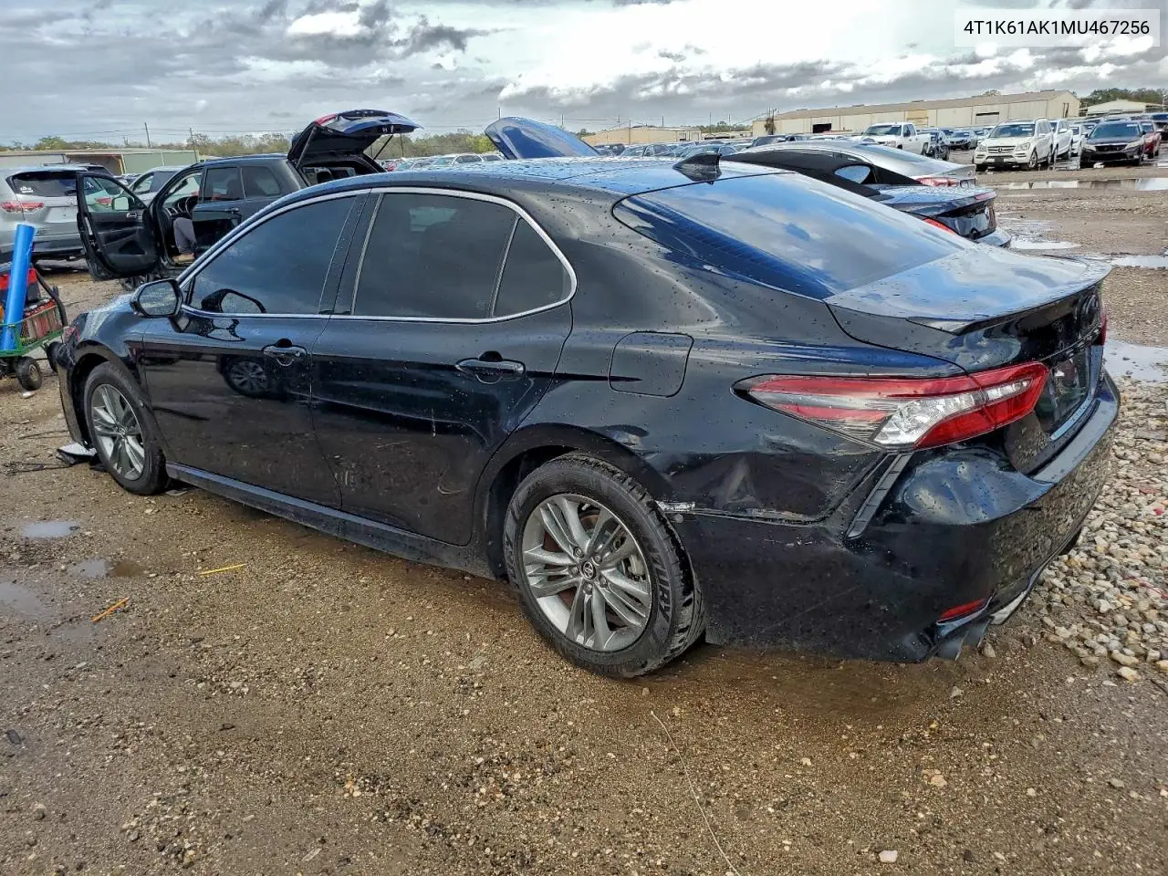 4T1K61AK1MU467256 2021 Toyota Camry Xse